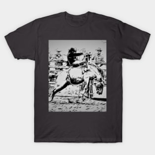 Bronco Rider - Rodeo Event T-Shirt